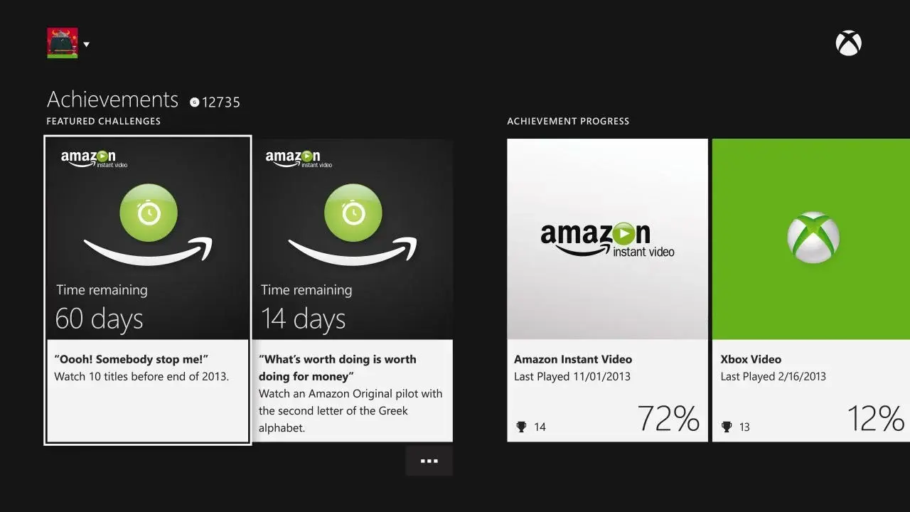 xbox achievements