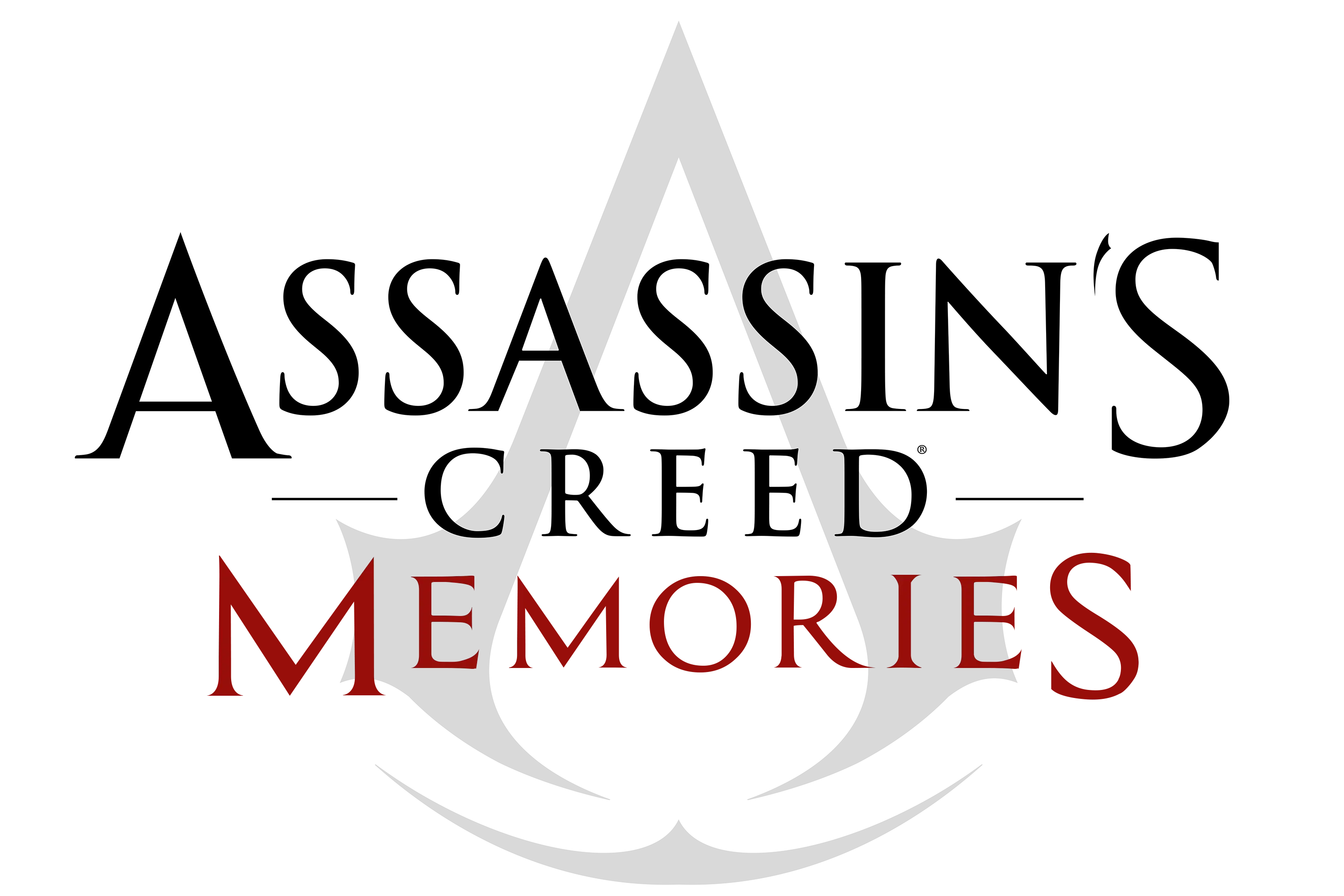 Assassins Creed Memories Logo Black