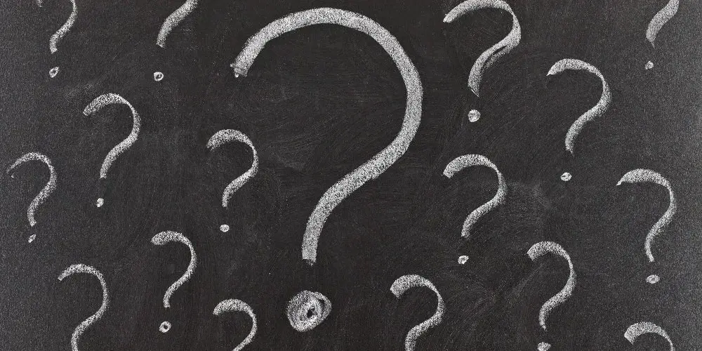 question marks