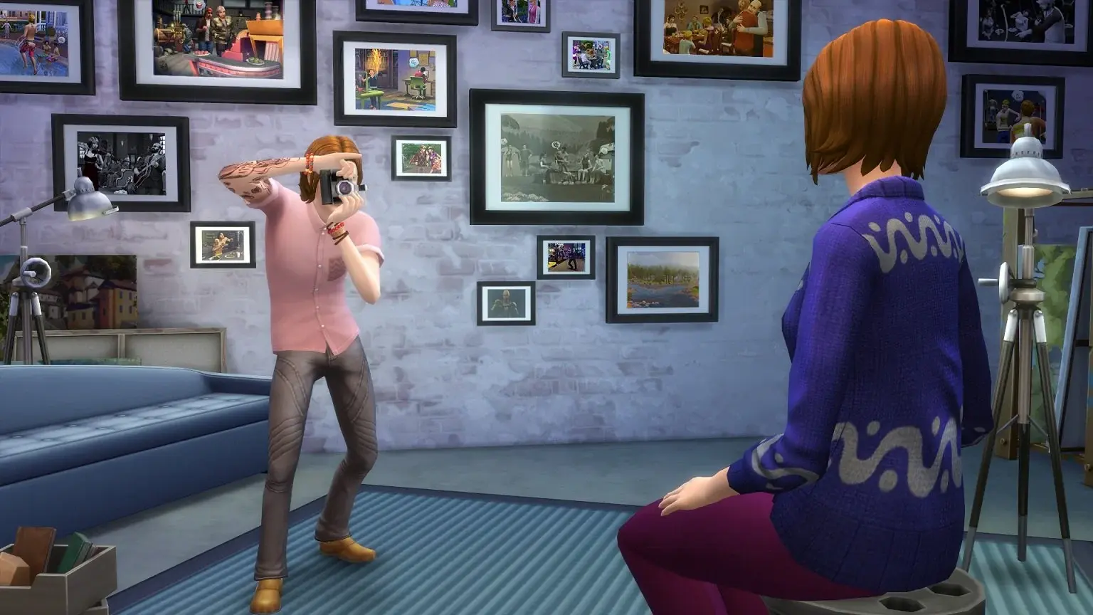 sims 4 get to work