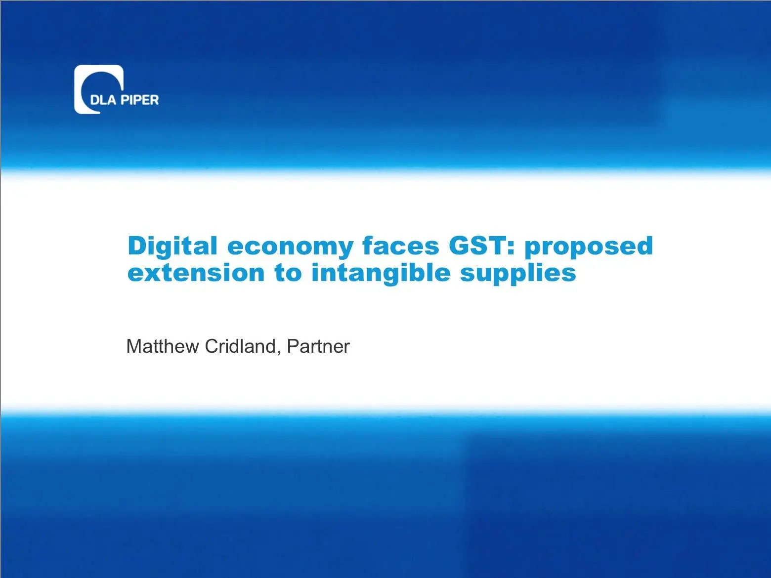 gst intangibles