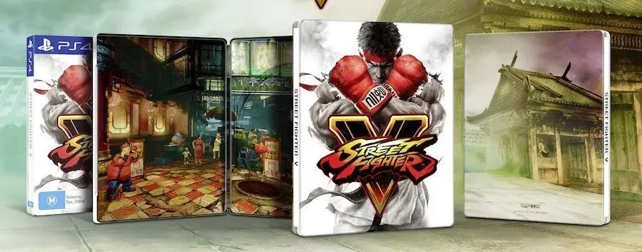 STREET FIGHTER V STEELBOOK BEAUTY SHOT RYU STAGE AUS 1448290863 e1448316699574