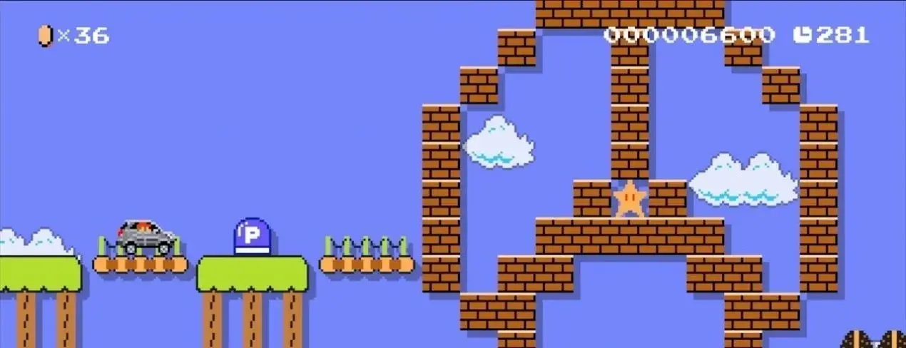 mario maker mercedes e1449708842535