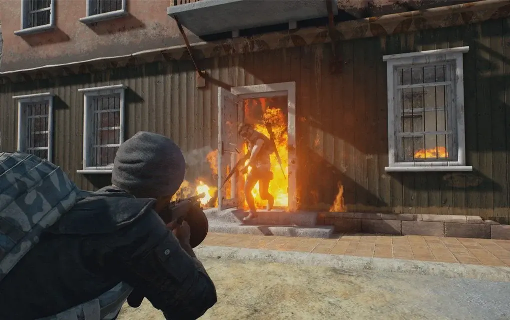 PUBG fire