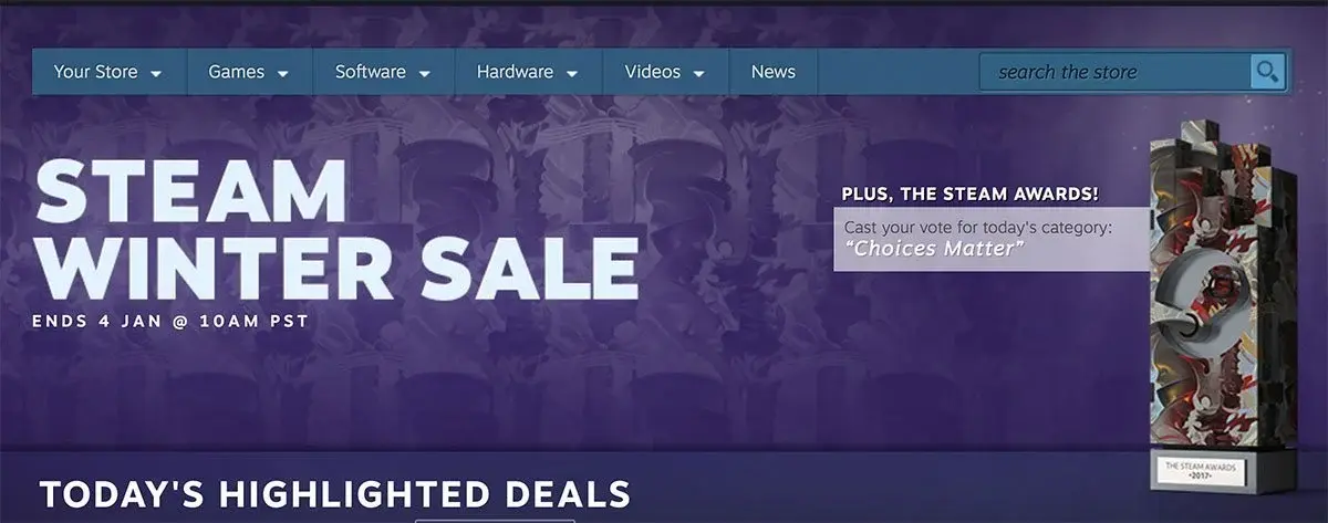 steamwintersale