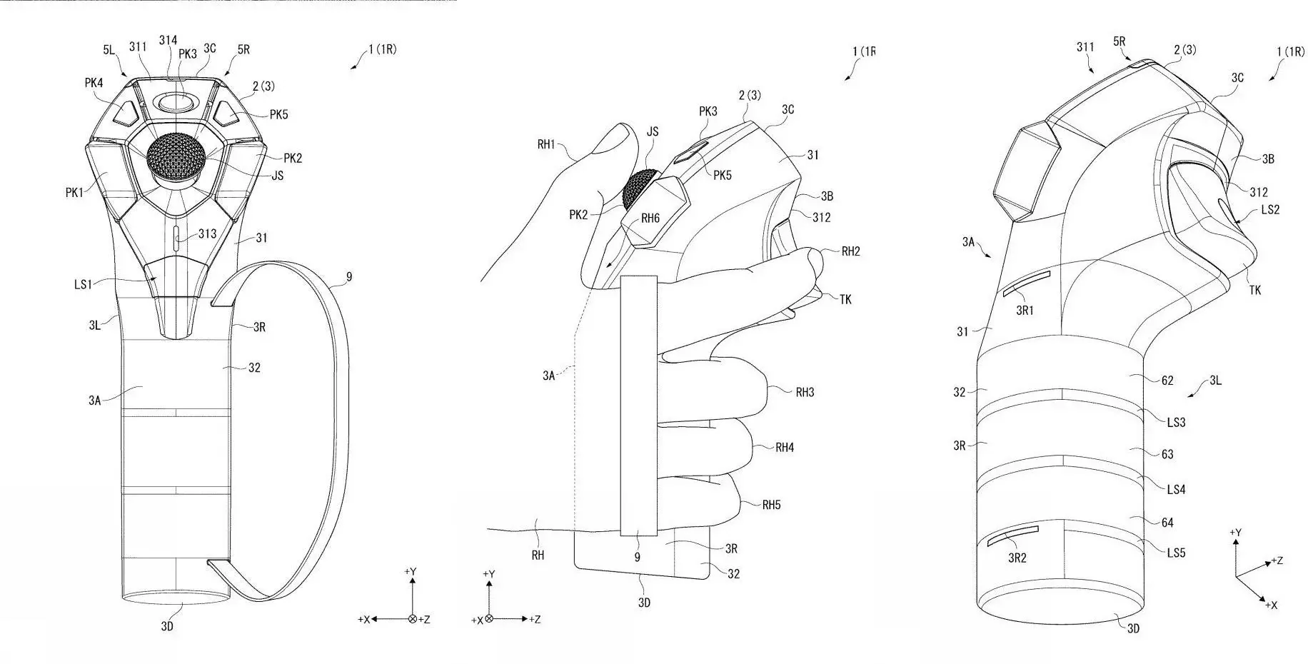 sony vr patents