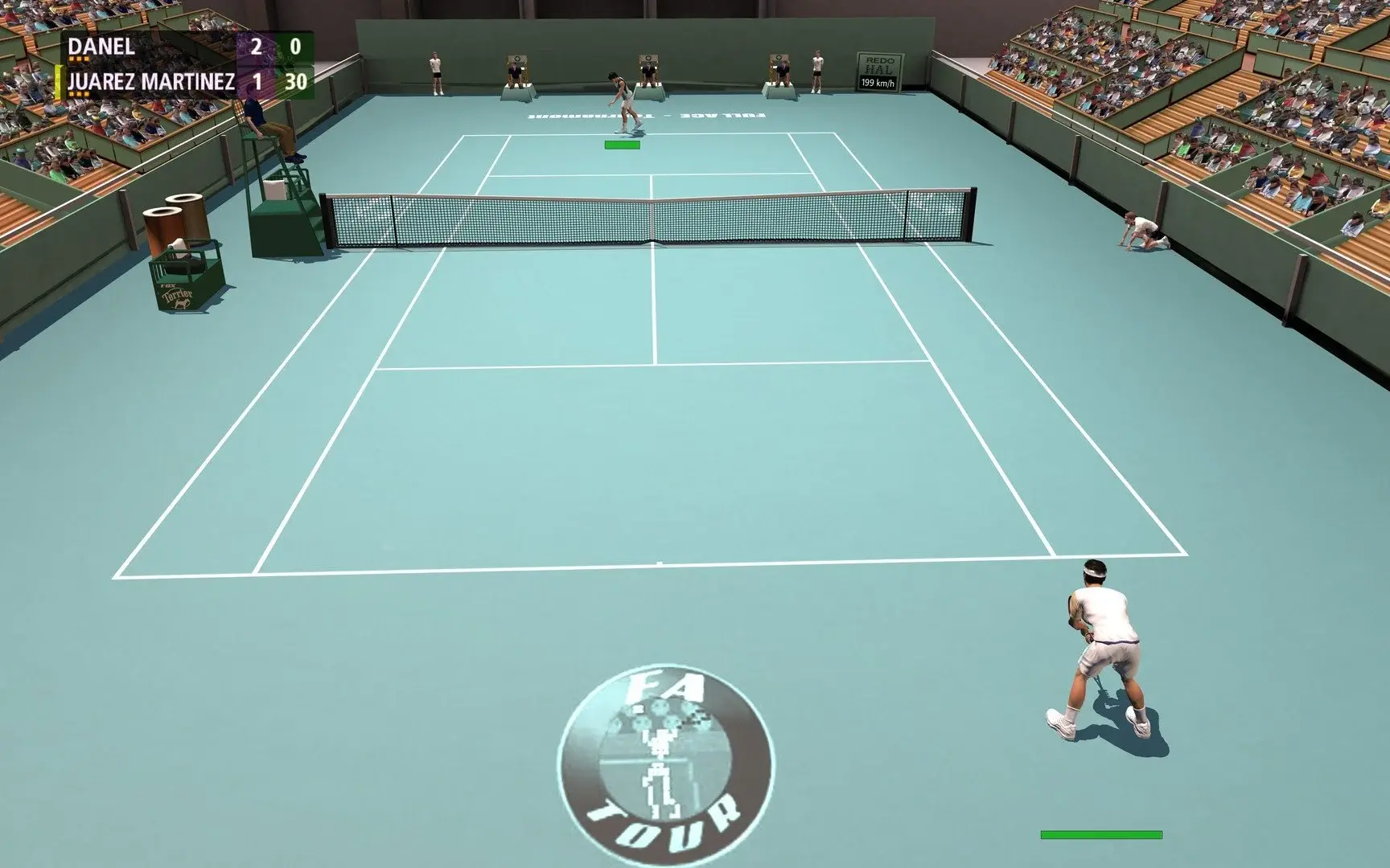 full ace tennis simulator