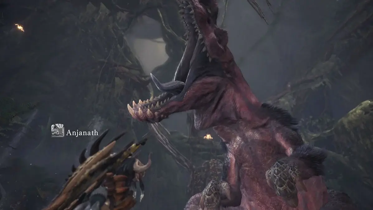 monster hunter world anjanath
