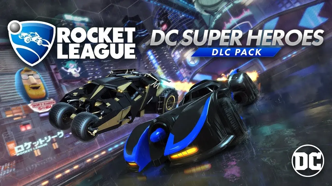 rocketleague batmobile