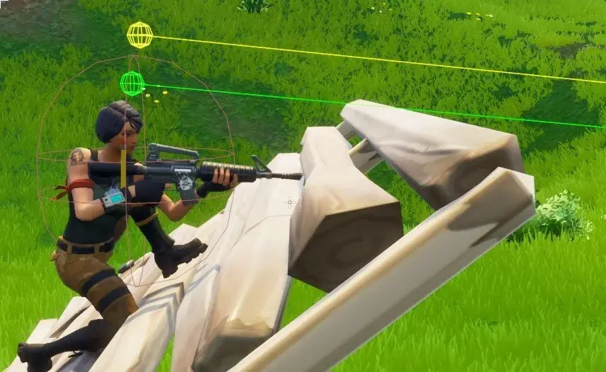fortnite ghost peeking