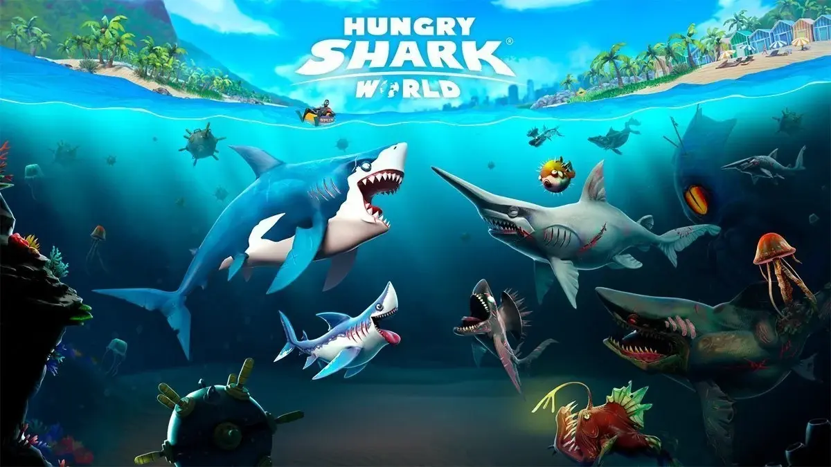 hungry shark world