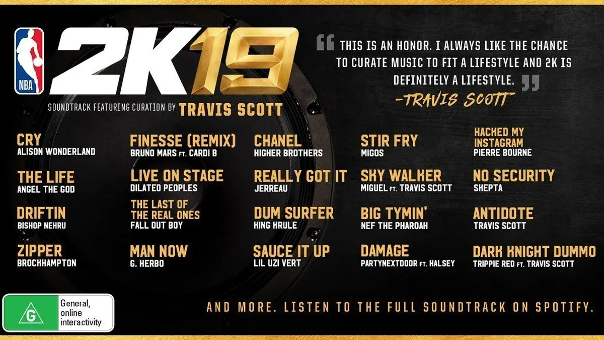 nba 2k19 soundtrack