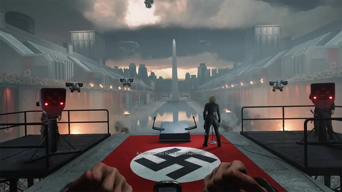 wolfenstein nazi swastika