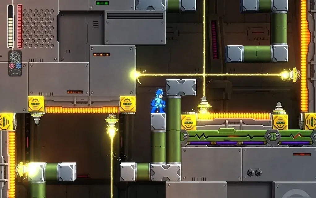 Mega Man 11 Lasers
