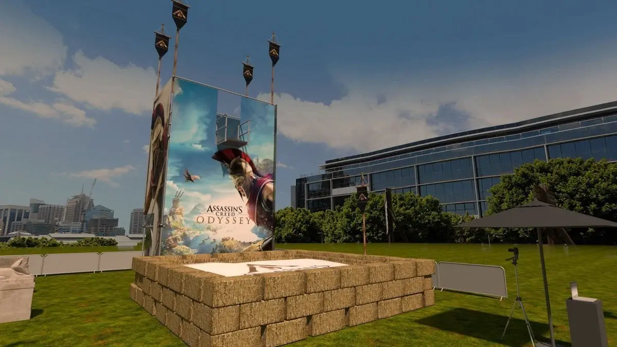 assassins creed challenge sydney leap of faith