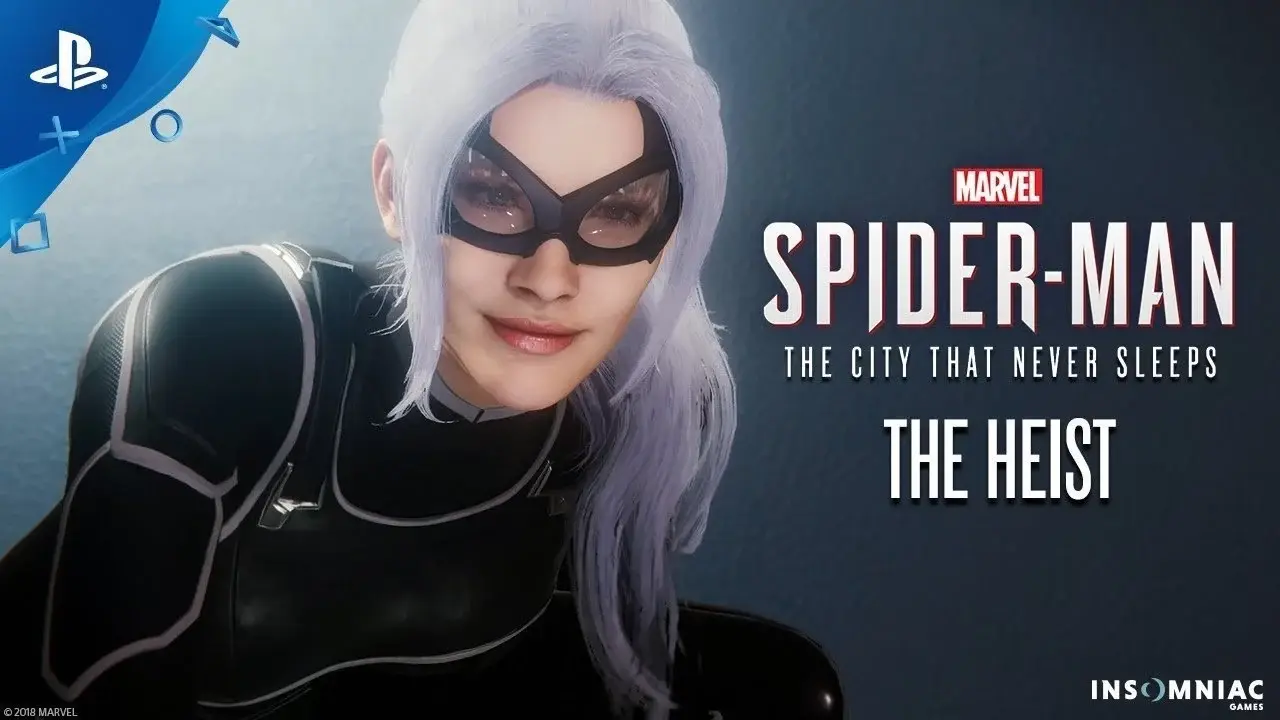 black cat spider man
