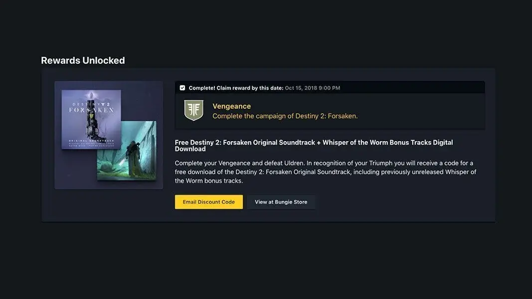 bungie rewards