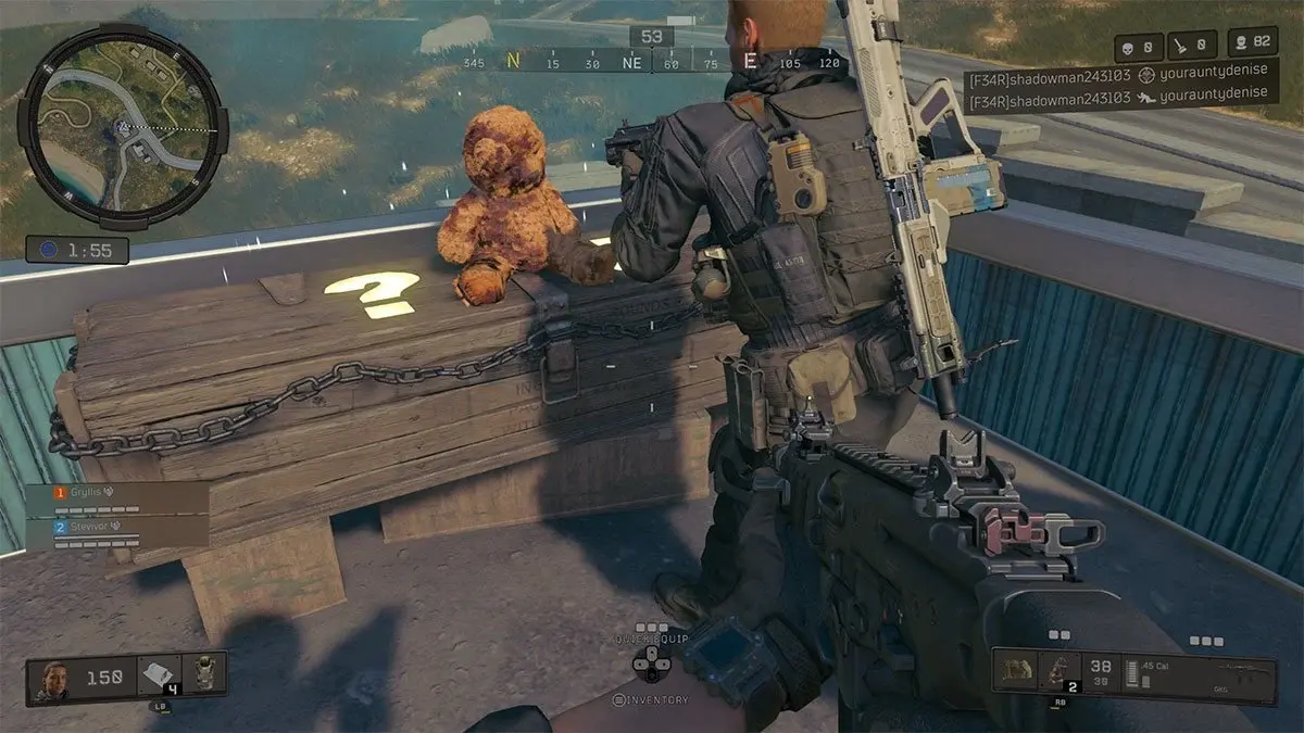 blackout teddy bear mystery box