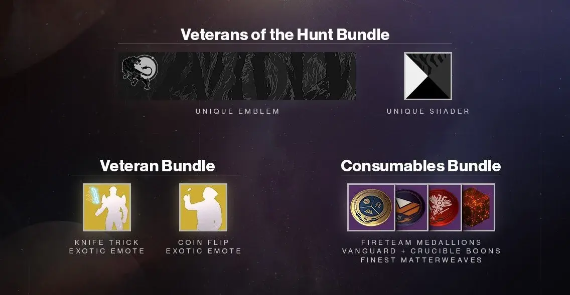 destiny 2 forsaken rewards