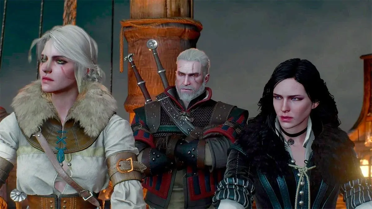 witcher geralt ciri yennifer