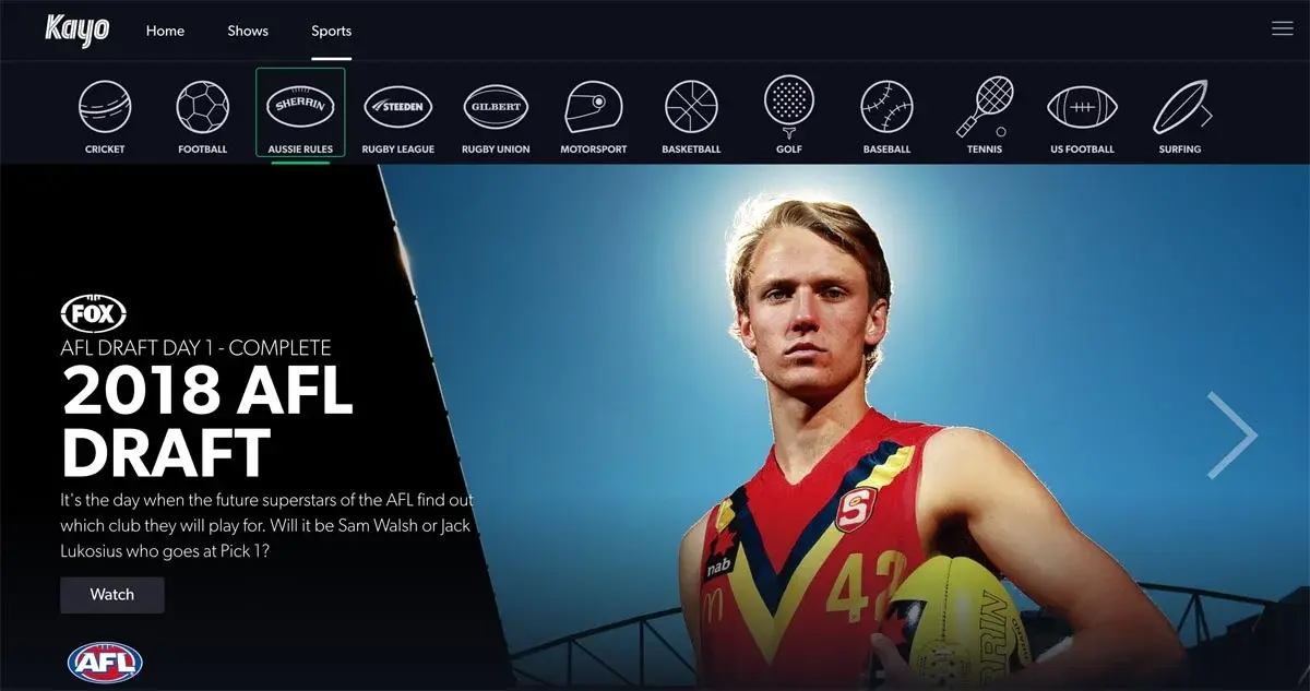 kayo afldraft