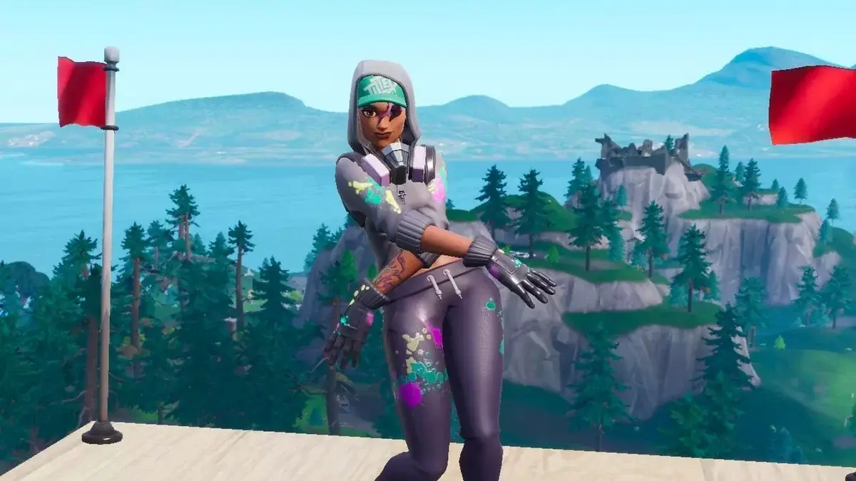 fortnite orange justice dance