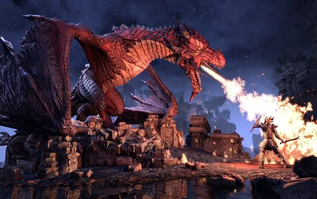 Elder Scrolls Online Dragon 4