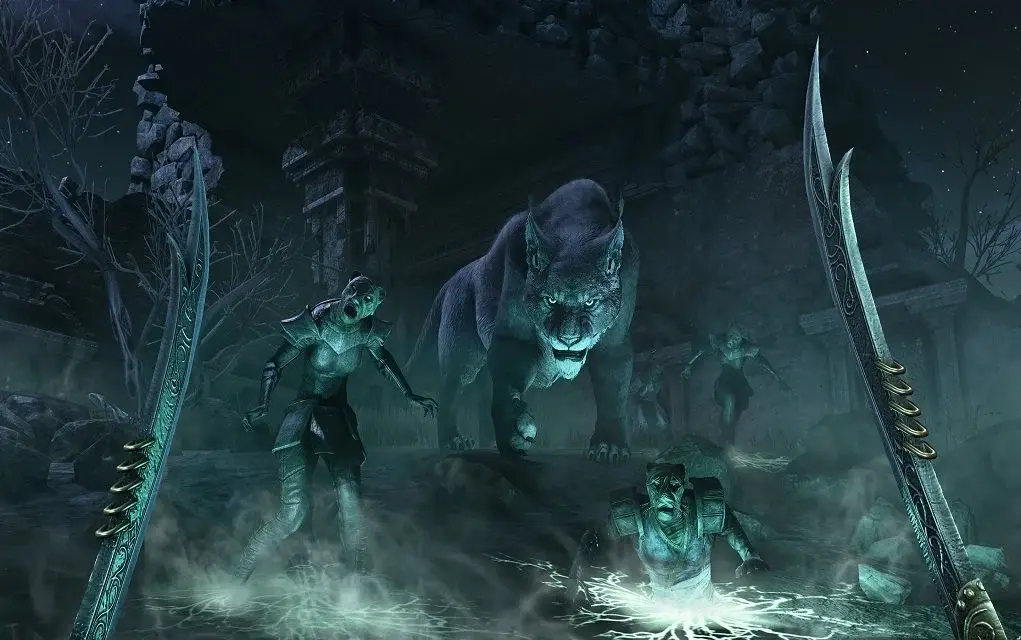 Elder Scrolls Online Sanch necromancer