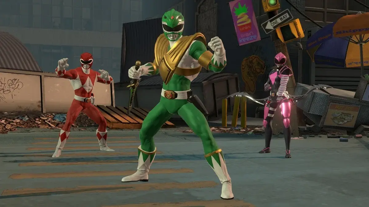 power rangers grid header