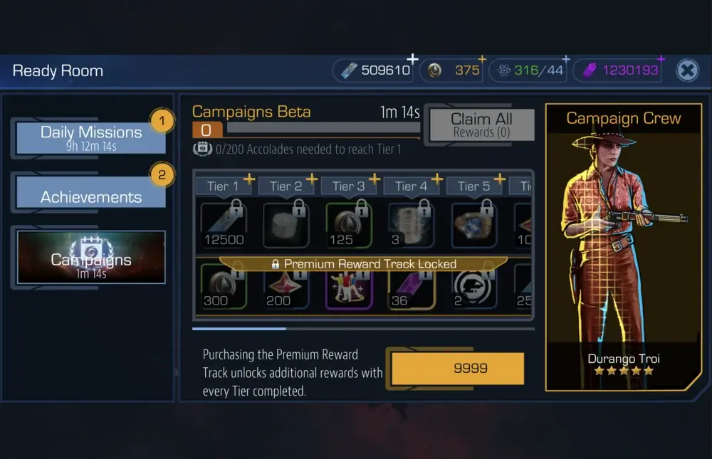 star trek timelines campaigns
