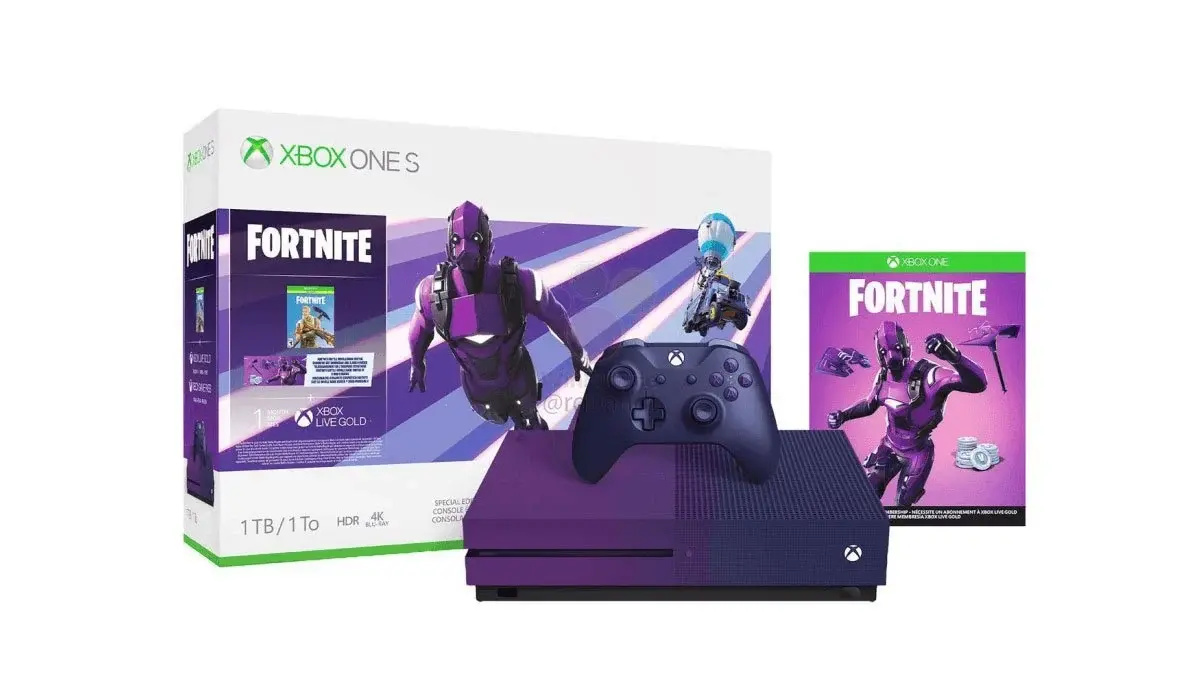 purple fortnite xbox one