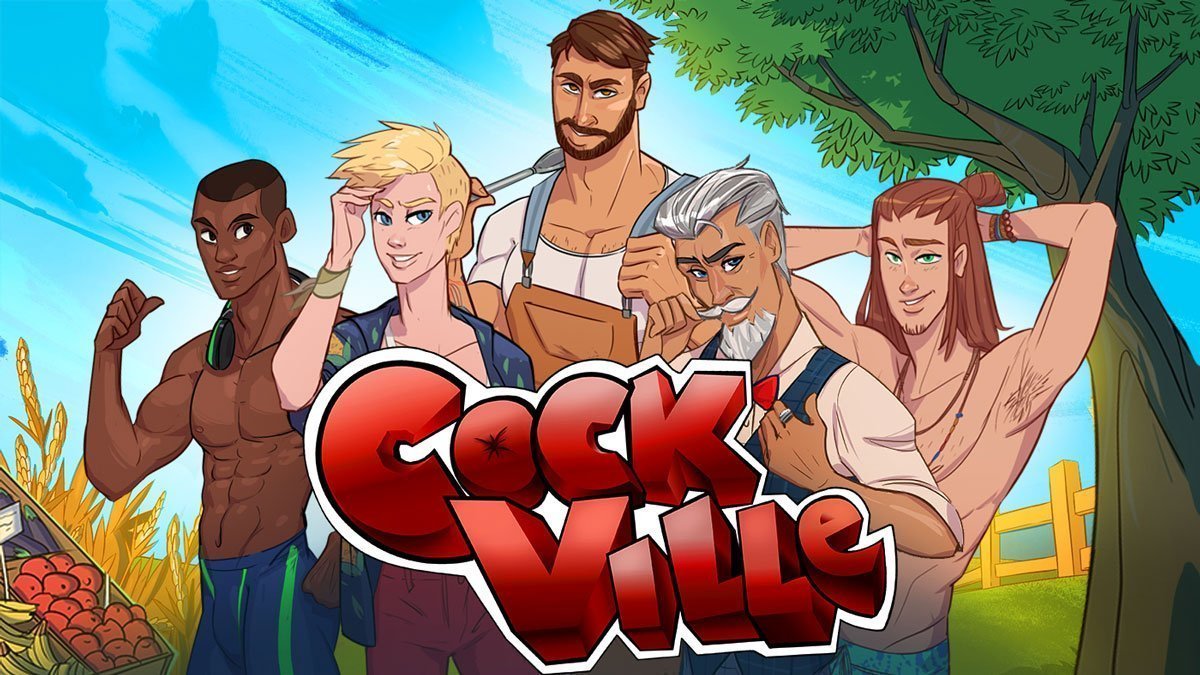 CockVille is another adult gay farming sim, out now.