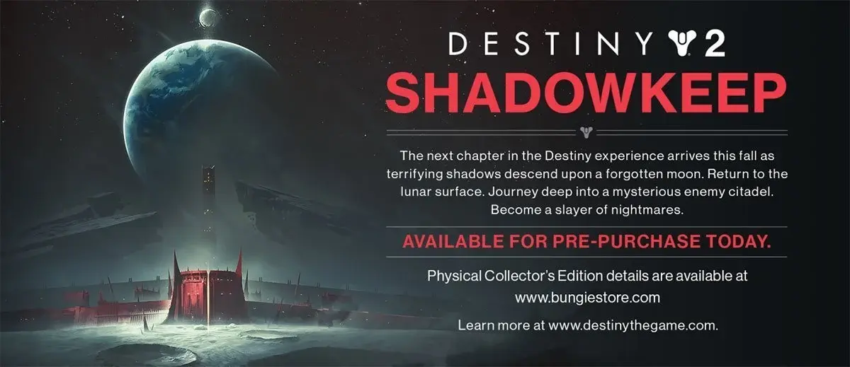 destiny2 shadowkeep