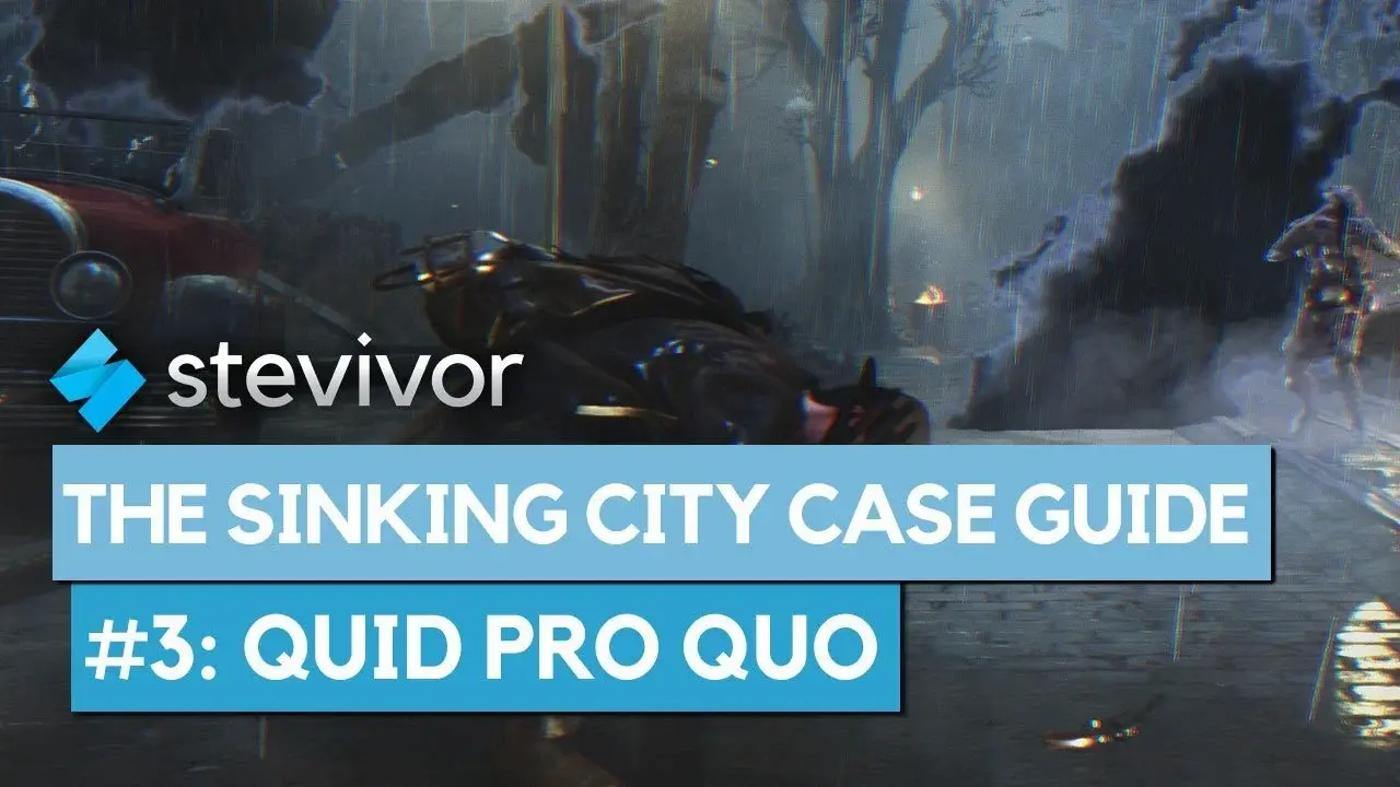sinking city quid pro quo 1
