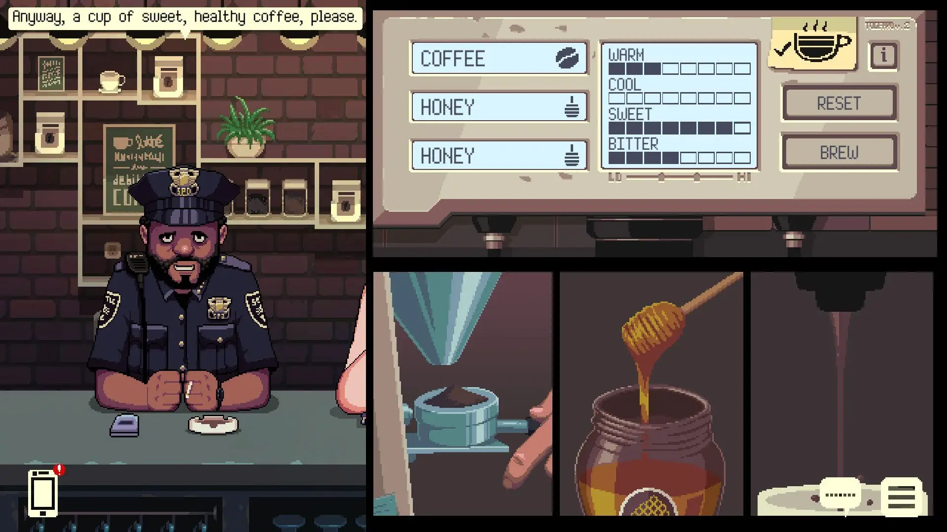 coffee talk brewing