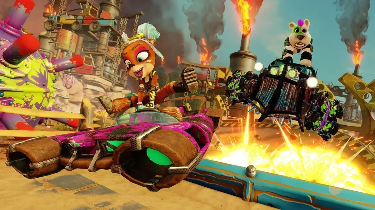 crash team racing rustland
