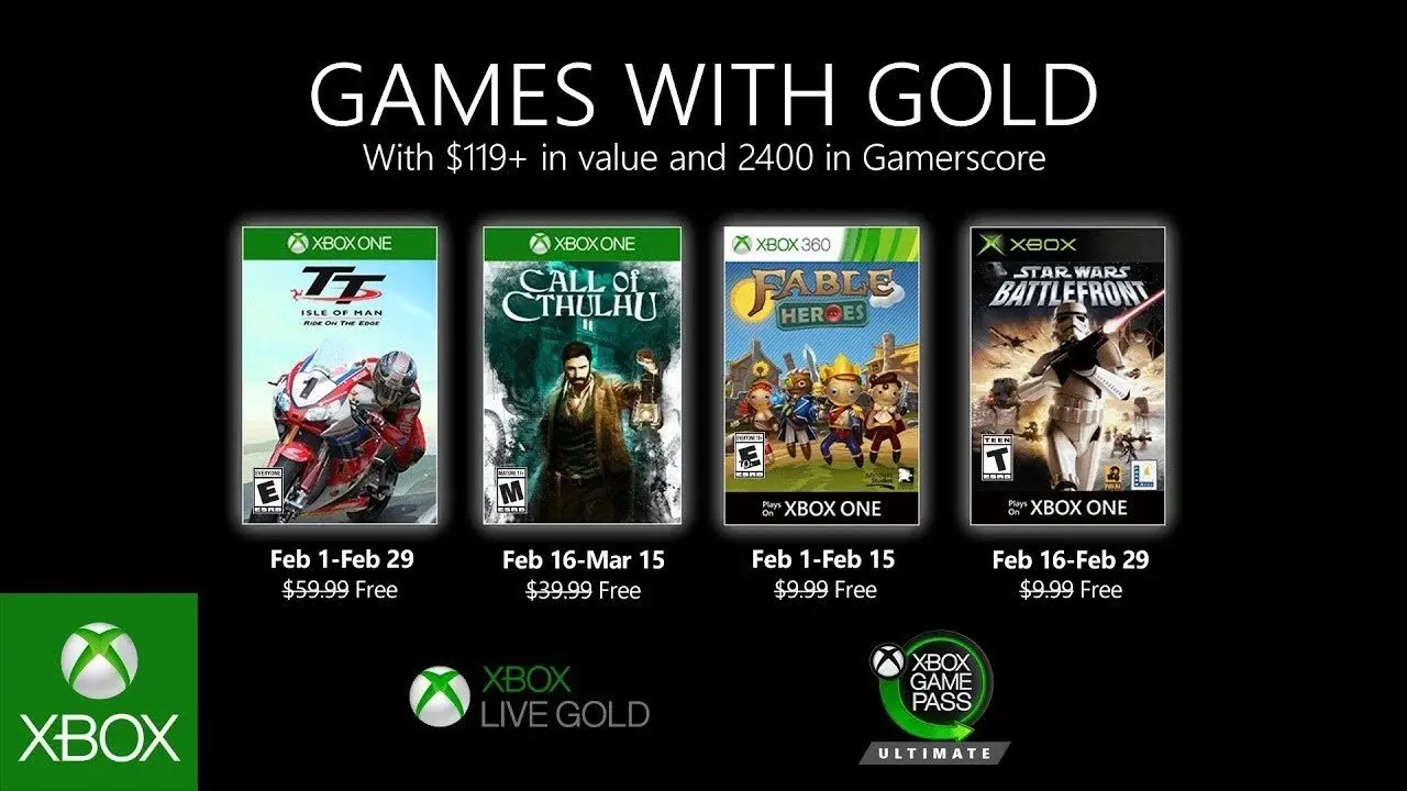 xbox games with gold february 2020