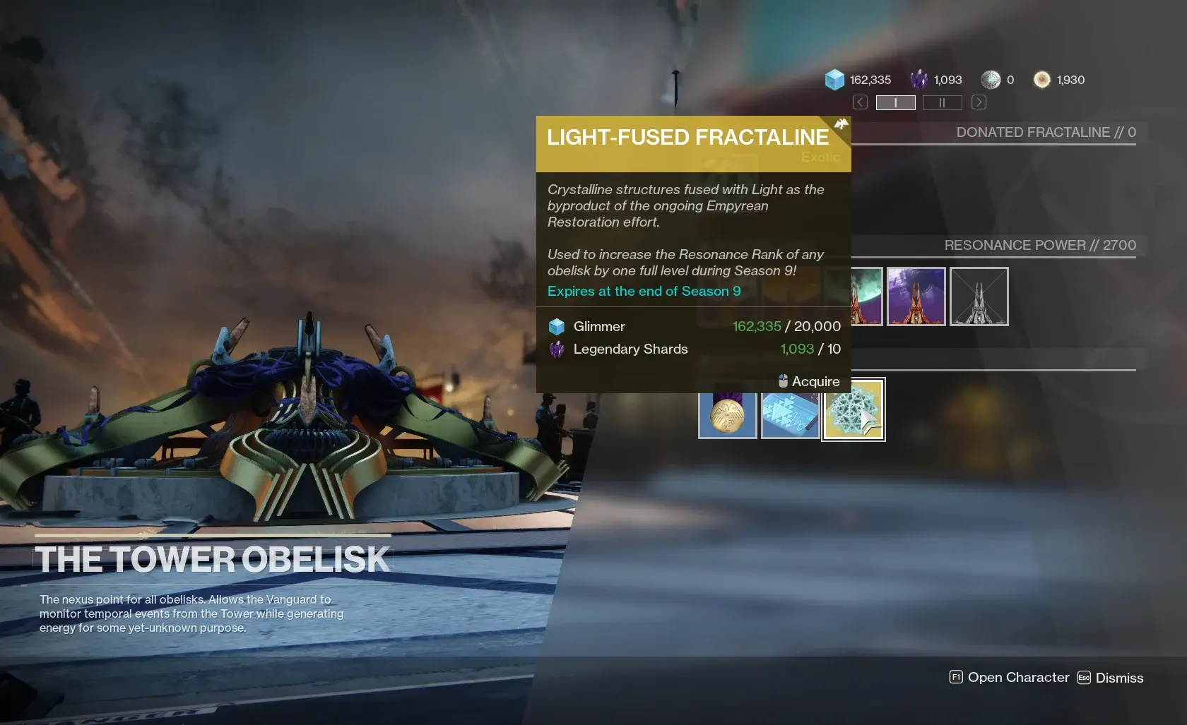destiny 2 light fused fractaline