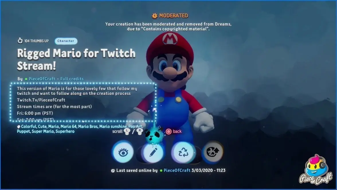 super mario dreams