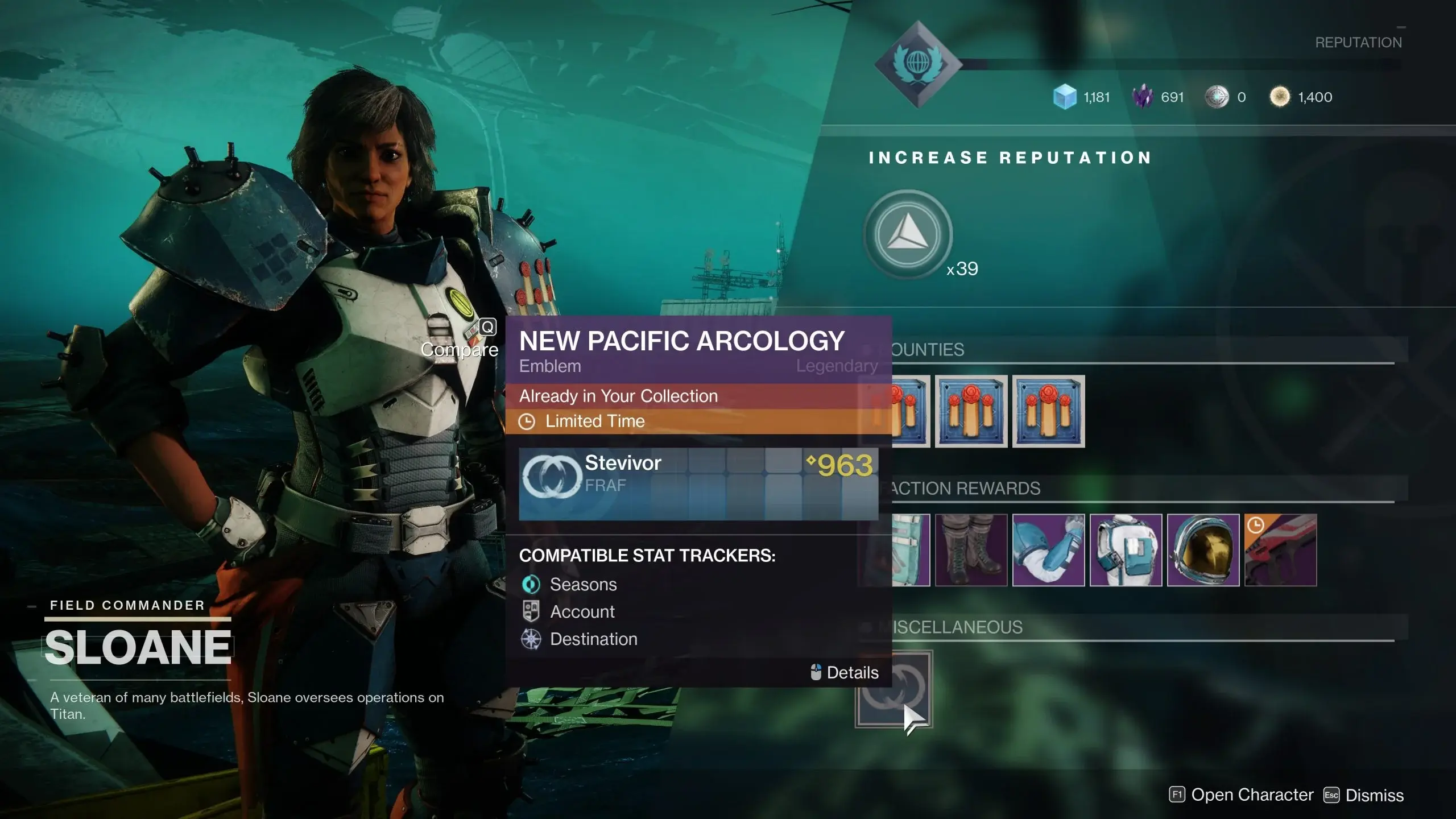titan emblem limited time scaled