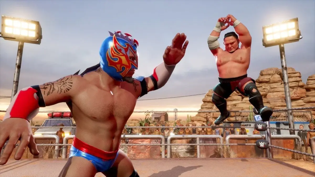 WWE 2K BG Kalisto vs Samoa Joe