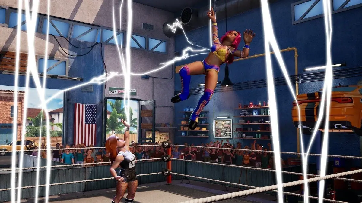 WWE 2K BG Sasha Banks vs Becky Lynch