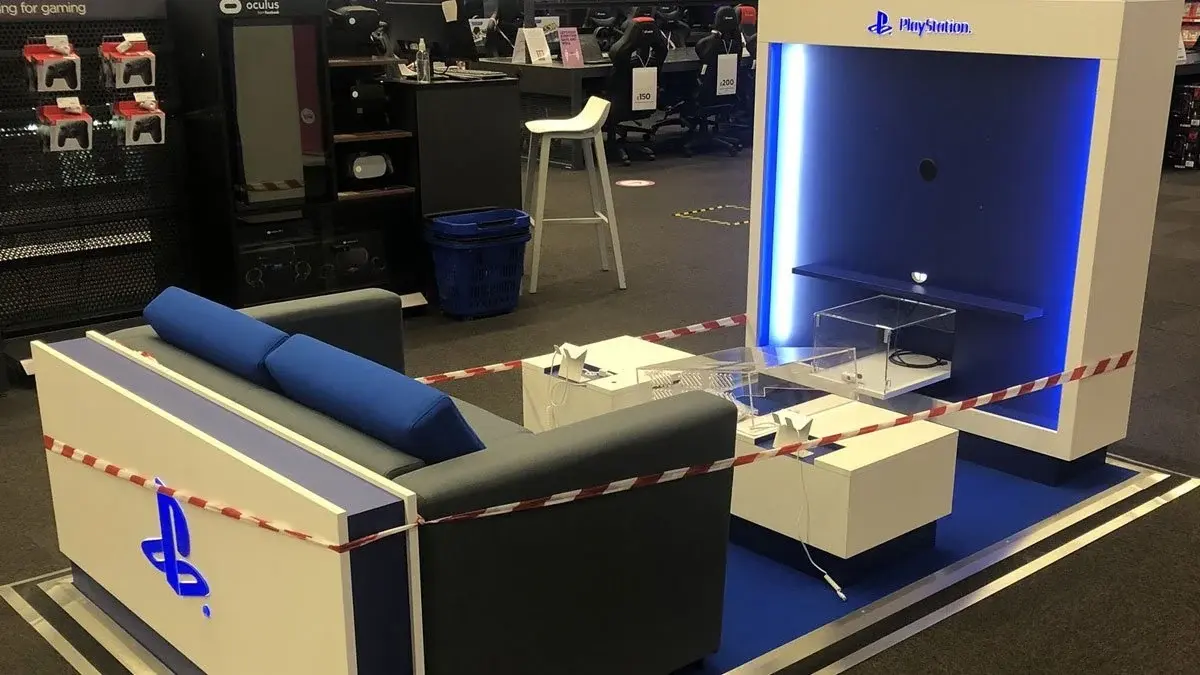 ps5 demo kiosks