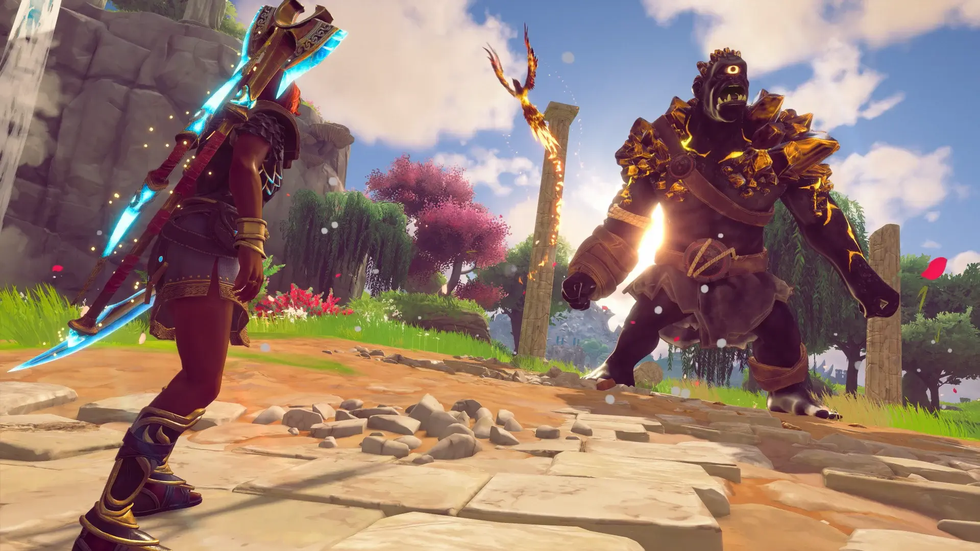 Immortals Fenyx Rising combat