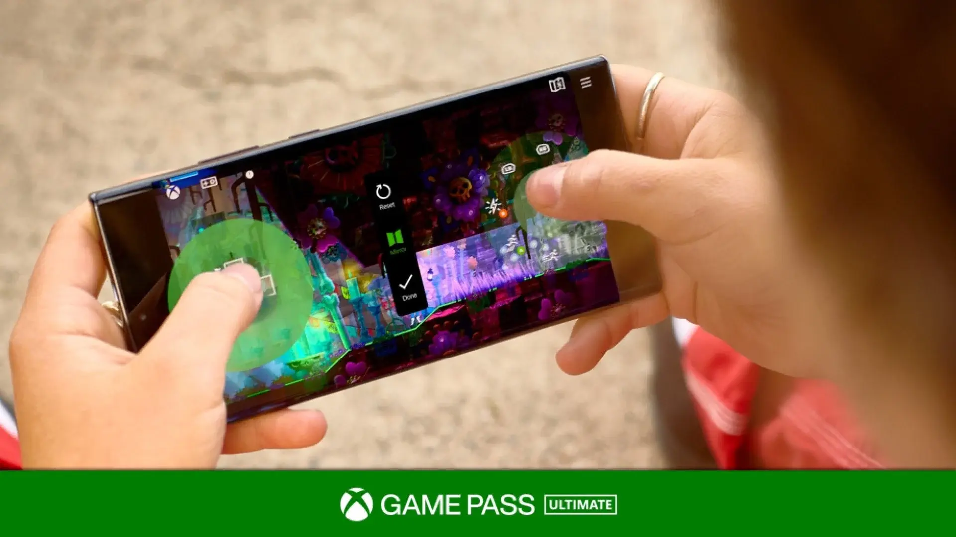 xbox game pass touch controls