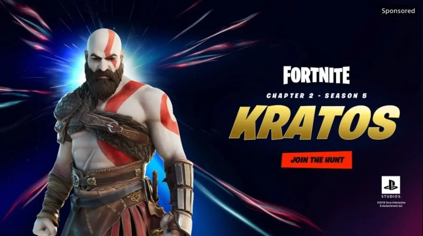 fortnite season 5 kratos