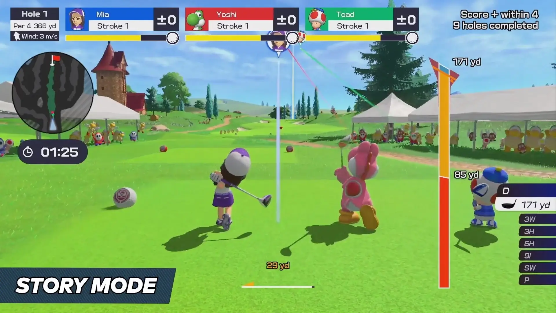 mario golf super rush