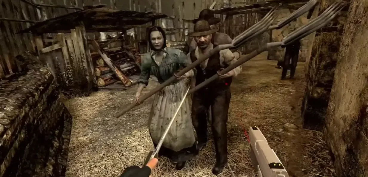 resident evil 4 vr