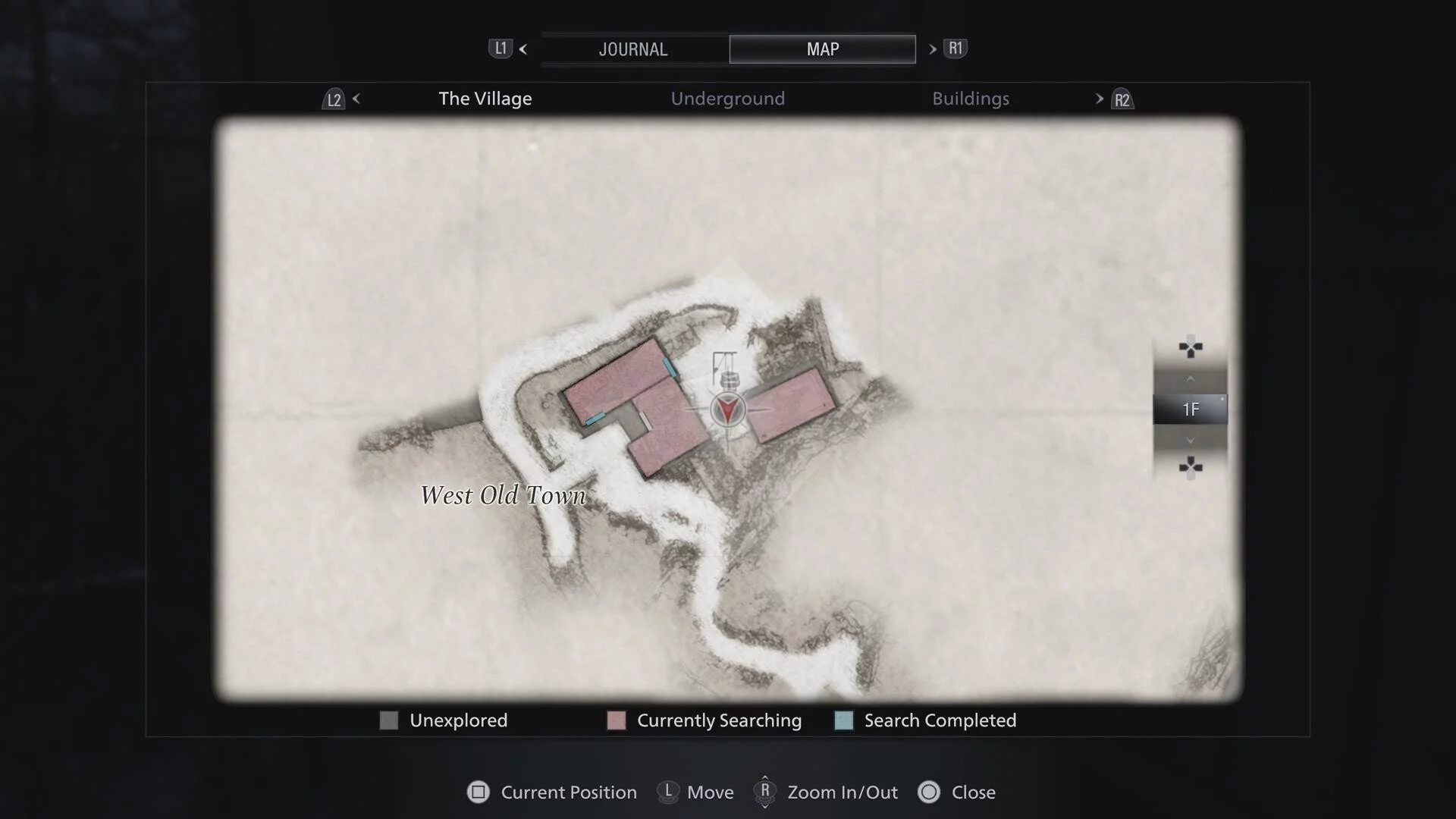 Outhouse 1 map