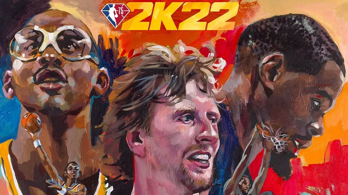 NBA 2K22 75th cover